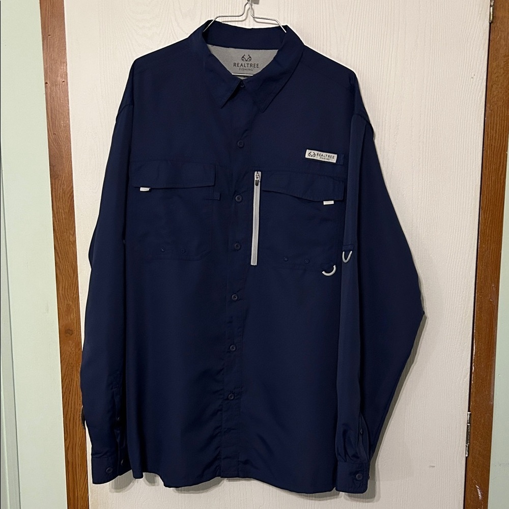 Realtree Navy Men's Shirt Jacket